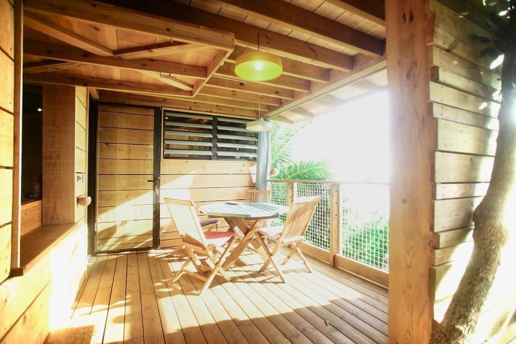 סן-לו Bungalow Ecologique Avec Toilettes Seches Leu Kabanon Vue Mer מראה חיצוני תמונה