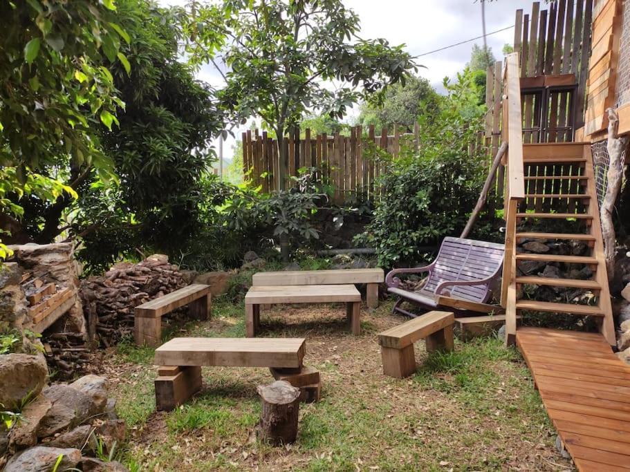 סן-לו Bungalow Ecologique Avec Toilettes Seches Leu Kabanon Vue Mer מראה חיצוני תמונה
