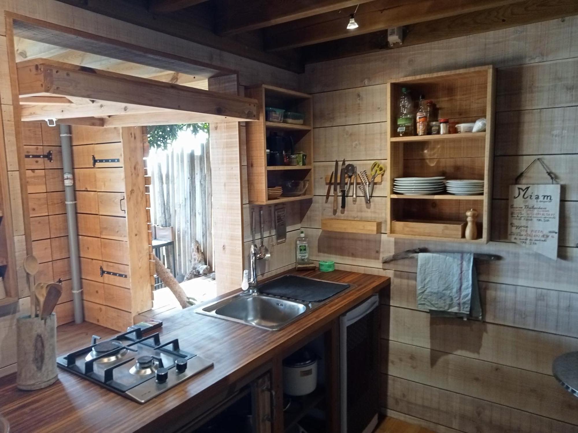 סן-לו Bungalow Ecologique Avec Toilettes Seches Leu Kabanon Vue Mer מראה חיצוני תמונה